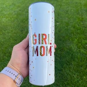 *NEW* Girl Mom 20oz Stainless Steel Tumbler